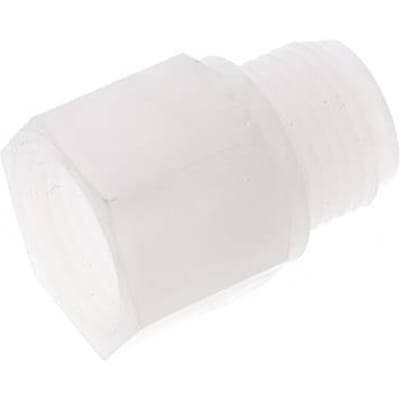 Verlengnippel G1/2'' Buitendraad X Binnendraad PVDF 10bar FDA 27mm Hex
