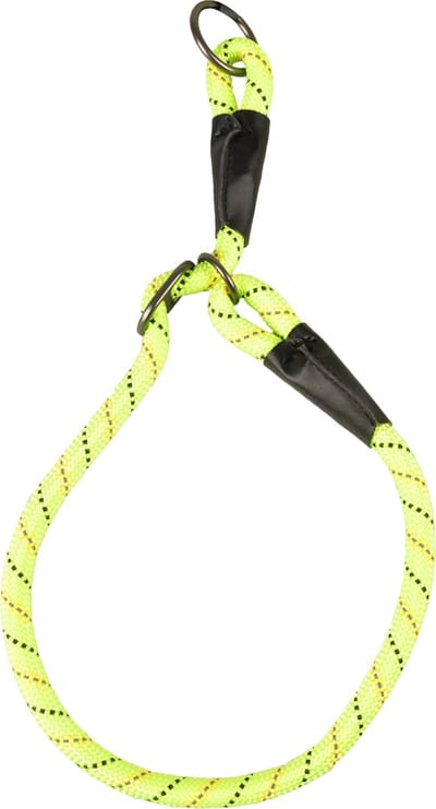 Flamingo Rimo - Anti-trek Halsband Honden - Anti-trek Halsband Rimo Geel S 45cm 12mm - 1st