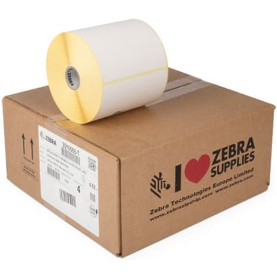 Zebra 3010066-T (Z-Perform 1000D) Etiket Zwart op wit (158,8 mm x 101,6) 4 rollen