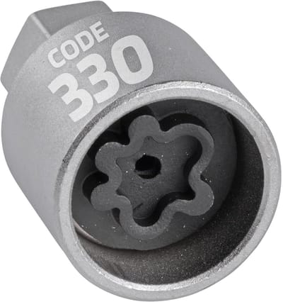 SW-Stahl 02385L-30 Wielslotadapter 330 | Geschikt voor Mercedes-Benz | Gereedschap voor het verwijderen van wielsloten | Wielslotverwijderaar | Wielslotsleutel