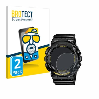 BROTECT - Screenprotector voor Casio G-Shock GA-110GB-1A - Folie Beschermfolie matte 2 Stuks