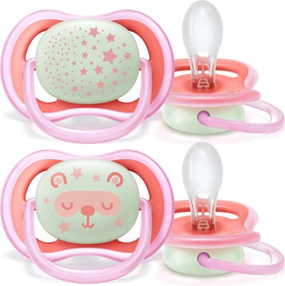 Philips Avent - Ultra Air Night - 6/18 maanden - 2 stuks - Blauw - SCF376/20