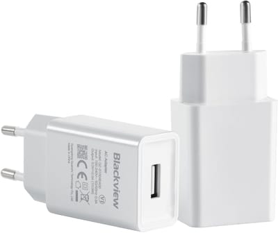 Blackview USB C Adapter - Oplader - 10W Universeel Oplader - Tablet Oplader - Smartphone Oplader - Wit