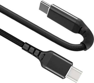 USB C kabel | Laadsnelheid 20V / 3A / 60 watt | USB 3.2 gen 1 | 5 Gb/s | Type C naar C | Male to male | Power delivery | Snelladen | Zwart | 3 meter | Allteq