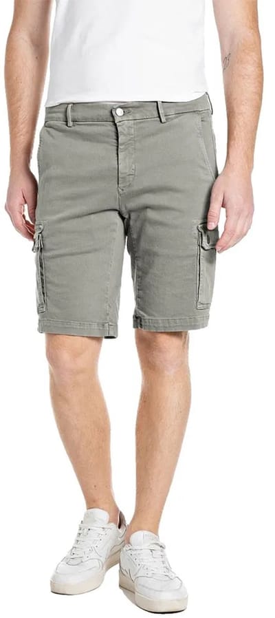 Replay M9885e.000.8366197 Korte Jeans Grijs 33 Man