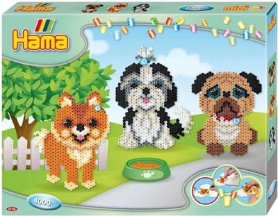 Hama Dogs Delight Gift Box 4000 beads Strijkkralen & -parels