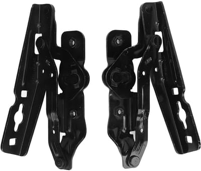 Dailygoods- Motorkapscharnierset Zwart - Duurzaam Metaal - Soepele Opening - Stevige Sluiting - Stabiliteit - Geschikt voor C-RK 2013-2018 - Motorkapscharnier