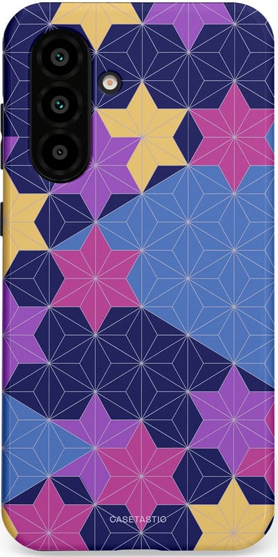 Casetastic Hoesje Geschikt voor Samsung A56 / A36 - Stijlvolle Beschermende Duo-layer Case - Sterrenlijn