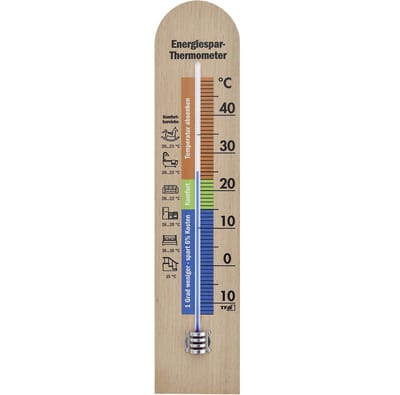 TFA Dostmann Energiespar-Thermometer Thermometer Natuur
