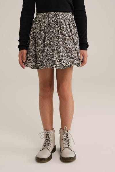 WE Fashion Meisjes skort met print