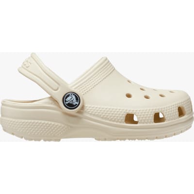Crocs Toddler Classic Croslite Rubber Bone Loafers