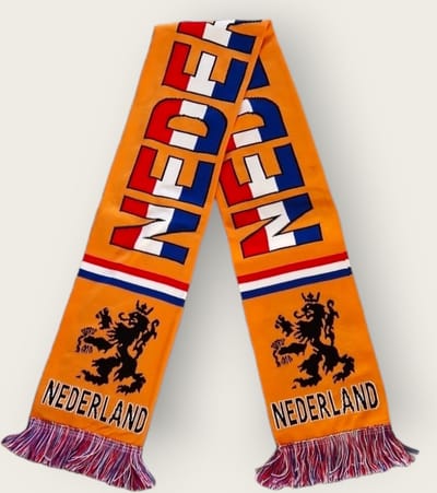 HD sjaal Nederland Rood Wit Blauw | WK 2026 | Nederlandse Elftal Sjaal | Holland Souvenir