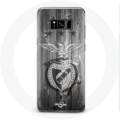 Samsung Galaxy S8 hoesje slb benfica grijze achtergrond
