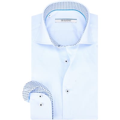 The BLUEPRINT Premium Business Overhemd Blauw Heren
