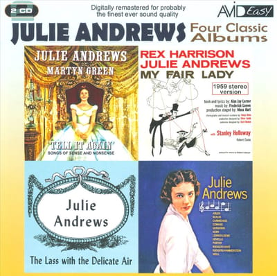 Four Classic Albums (My Fair Lady / Julie Andrews Sings / The Lass With The Delicate Air / Tell It Again)