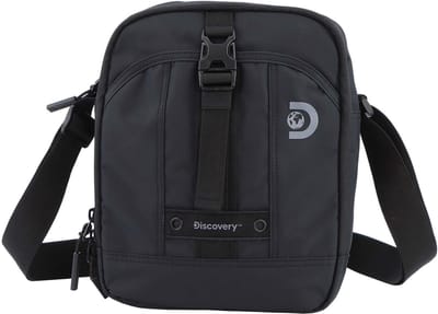 Discovery Tablet Crossbodytas / Schoudertas / Utility Tas - Shield - Zwart - Zwart