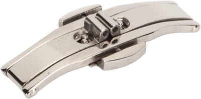 Stainless Steel Horlogesluiting Vervangen, Dubbele Knop Vouwsluiting voor Horlogeband, Hoogwaardige Klapsluiting voor Horlogeaccessoires