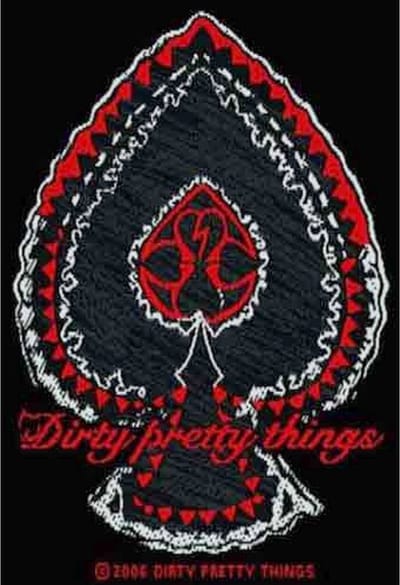 Dirty Pretty Things - Spade Patch - Zwart