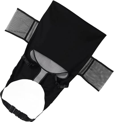Vliegtuigbed Kinderen - Baby Vliegtuigstoel - Comfortabel Reizen - Vergroot Stoelruimte - 26 x 17 x 6 cm - Zwart