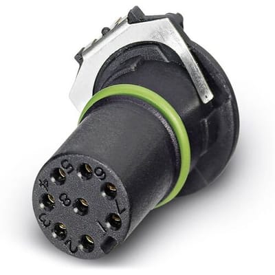 Phoenix Contact 1457681 Sensor/actuator inbouwconnector M12 Aantal polen (sensoren): 8 Bus, inbouw 100 stuk(s)