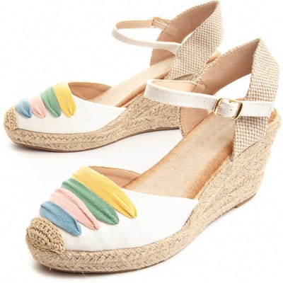 Montevita Wedge Sparto Isa2 In Wit