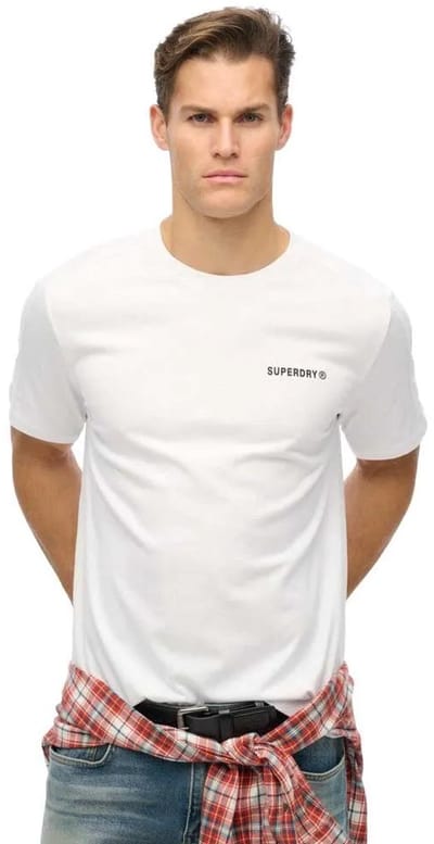 Superdry - Tech T-shirt met relaxte pasvorm - Heren - T-shirts