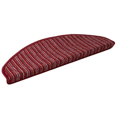 vidaXL - Zelfklevende - trapmatten - 15 - st - 65 - x - 21 - x - 4 - cm - Non-Slip - Rood