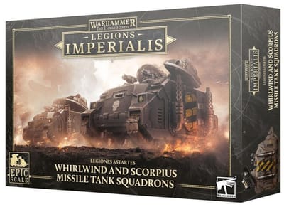 Warhammer The Horus Heresy - Legions Imperialis - Whirlwind and Scorpius Missile Tank Squadrons (03-94)