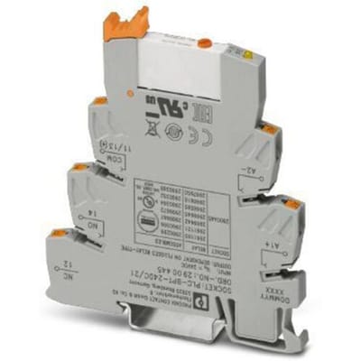 Phoenix Contact PLC-RPT- 24DC/21/MS Relaismodule (modulair) Nominale spanning: 24 V/DC Schakelstroom (max.): 6 A 1x wisselcontact 1 stuk(s)