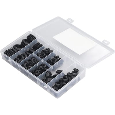 200 Stuks Rubberen Doorvoertules Waterdichte Oliebestendige Brandmuur Gatplug Slijtvaste Oogring Pakking white