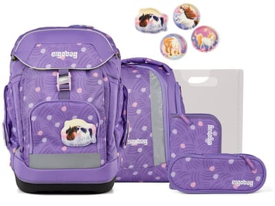 ergobag schooltas Pack Set 6-delig PonyBäradies paars