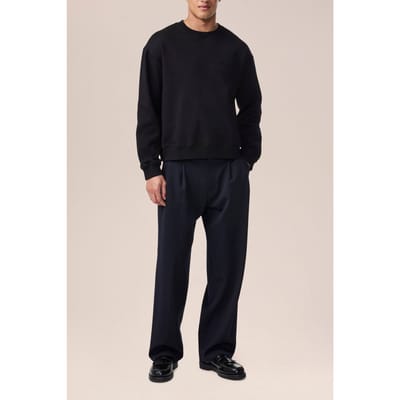 NN.07 David Crewneck Sweatshirt Black Maat: XL | Sweaters Outlet | Heren | Zwart