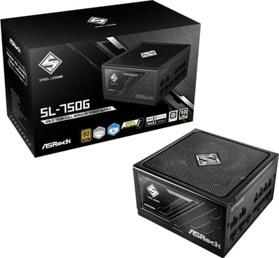 ASRock SL-1000G Voeding - 1000 Watt - 135 mm - ATX - 80 Plus 80 PLUS Gold