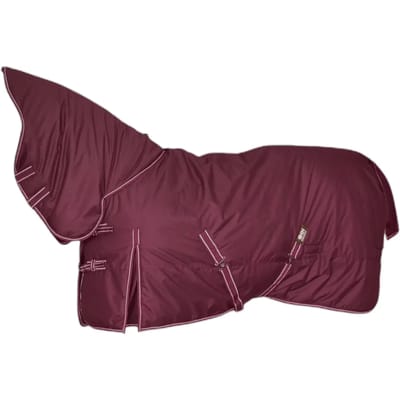 Buitenkleed waterdicht met deken voor de hals voor paarden Hispano Hipica Lopa 100g