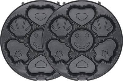 Wafelijzerplaten Strand - PFAS vrij - JAP Appliances Dough Joy