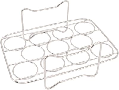 Multifunctioneel Eierstoomrek van Roestvrij Staal voor Snel Koken van Eieren
