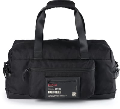 REPLAY schoudertas Weekender Black zwart