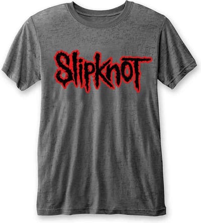 Slipknot - Logo Heren Tshirt - S - Grijs