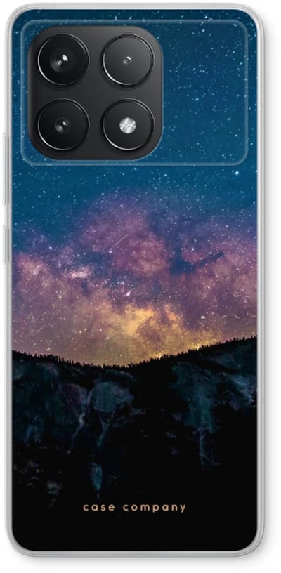 Case Company® - Hoesje geschikt voor Xiaomi Poco F6 Pro hoesje - Travel to space - Soft Cover Telefoonhoesje - Bescherming aan alle Kanten en Schermrand
