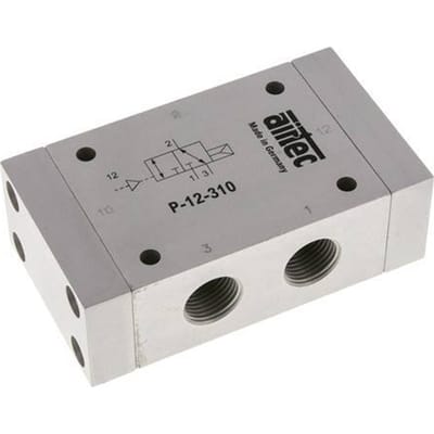3/2 G1/2'' (G1/8'') Luchtgestuurd Ventiel 1-10bar/14-140psi Airtec
