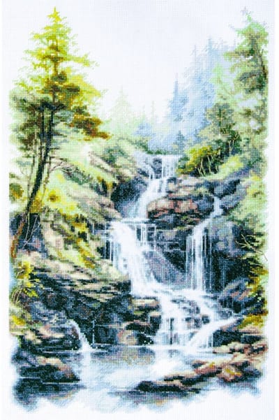 Borduurpakket 070-028 - Melody of the Falls - Magic Needle