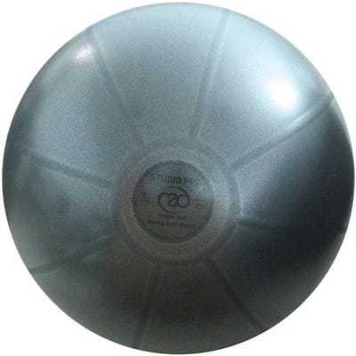 Fitness-Mad | Studio Pro | Fitnessbal | Gymbal | Fitbal | Ø 55 cm | Antraciet. Belastbaar tot 500 KG. Anti-burst! Perfect voor krachttraining!
