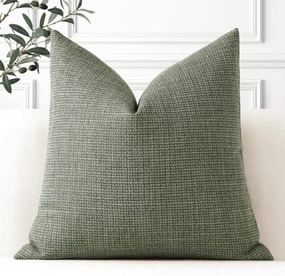 Linnen Kussenhoezen Effen Kleur voor Woonkamer en Slaapkamer Decoratie