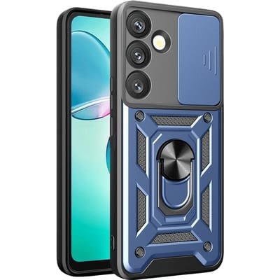 Amorus Samsung Galaxy A57 Shield Case Blauw