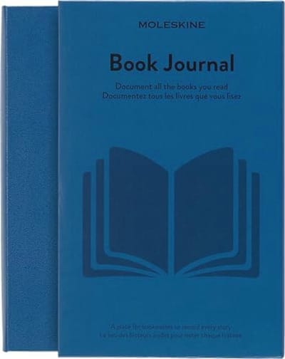 Hardcover Boek Journal - Notitieboek voor het Organiseren van Boeken - Groot 13 x 21 cm - 400 Pagina's