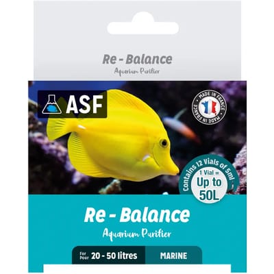 As Re-Balance Aquarium Purifier Zoutwater - Bacterie Ampullen Zoutwateraquarium