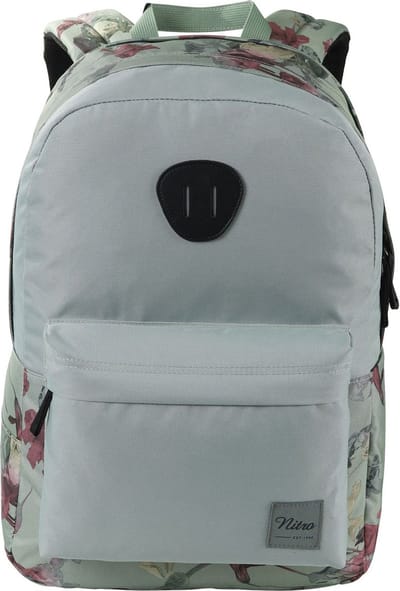 NITRO Vrije tijd rugzak Rugzak met laptopvak Urban Plus Backpack 28L Dead Flower Mintgroen