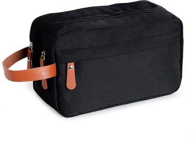 Toilettas - Travel Organizer - Geschikt voor Dames en Heren - Reis Toilettas - Compact - Premium Materiaal - Unisex - Zwart