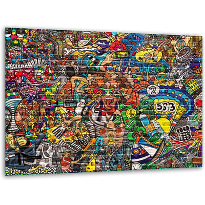 TMK ArtDeko - Snijplank - Glas - 40x30cm - Mozaïek