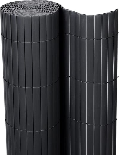 Happyment® Zichtbreeknet deluxe - Zichtdoek - Privacy doek - Schutting - Windbreekgaas - PVC winddoek - 100x400cm